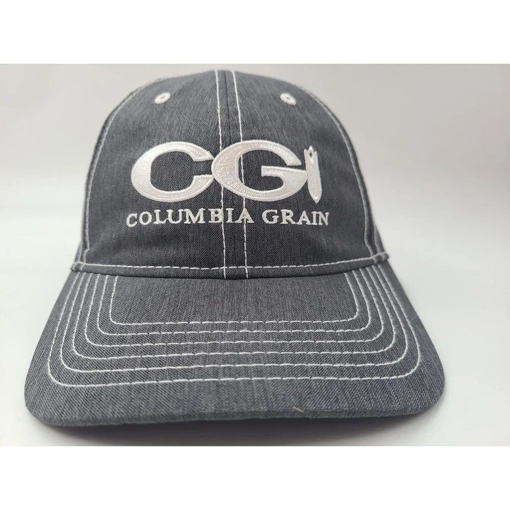 Columbia Grain International CGI Cruiser Adjustable‎ Hat Cap Farm Men Women Gray